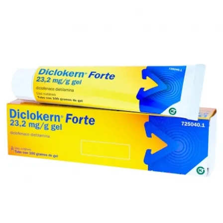 DICLOKERN FORTE 23,2 MG-G GEL CUTANEO 1 TUBO 100 G