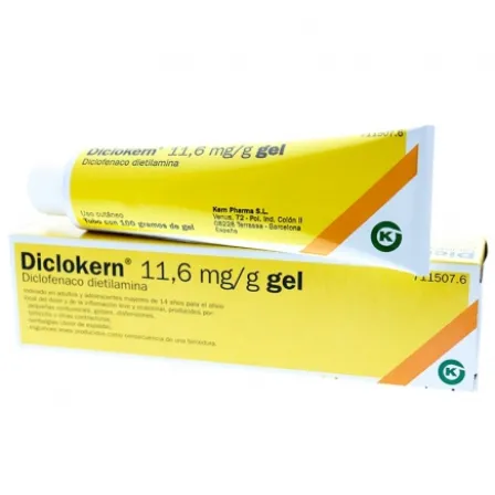 DICLOKERN 10 MG-G GEL TOPICO 100 G
