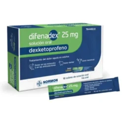 DIFENADEX 25 MG 10 SOBRES SOLUCION ORAL