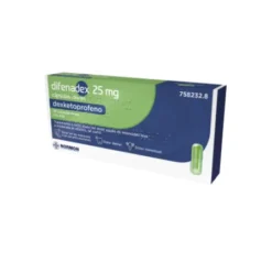 DIFENADEX NORMON 25MG 10 CAPSULAS DURAS