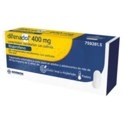 DIFENADOL 400 MG 20 COMPRIMIDOS RECUBIERTOS