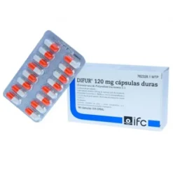 DIFUR 120 MG 96 CAPSULAS