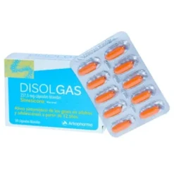 DISOLGAS 257.5 MG 30 CAPSULAS BLANDAS