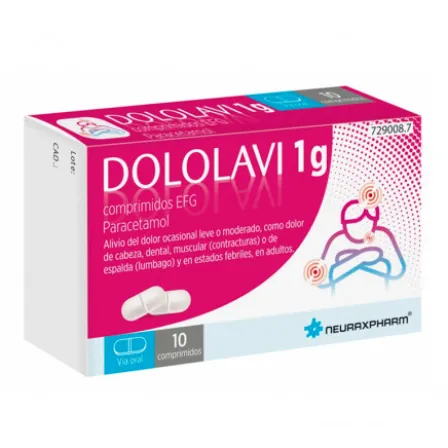 DOLOLAVI EFG 1 G 10 COMPRIMIDOS
