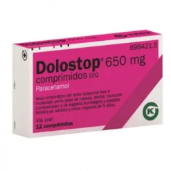 DOLOSTOP EFG 650 MG 12 COMPRIMIDOS