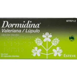 DORMIDINA VALERIANA / LUPULO 30 CAPSULAS BLANDAS