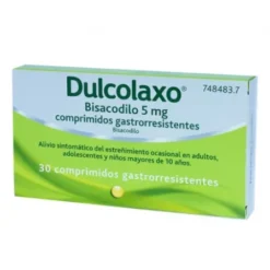DULCOLAXO BISACODILO 5 MG 30 COMPRIMIDOS GASTRORRESISTENTES