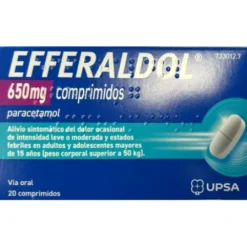 EFFERALDOL 650 MG 20 COMPRIMIDOS