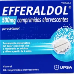 EFFERALDOL 500 MG 20 COMPRIMIDOS EFERVESCENTES