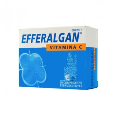 EFFERALDOL VITAMINA C 20 COMPRIMIDOS EFERVESCENTES