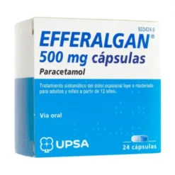 EFFERALGAN 500 MG 24 CAPSULAS