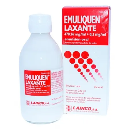 EMULIQUEN LAXANTE EMULSION ORAL 230 ML