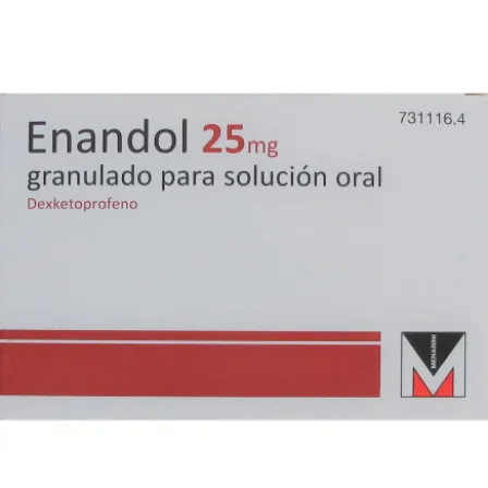 ENANDOL 25 MG 10 SOBRES GRANULADO PARA SOLUCION ORAL