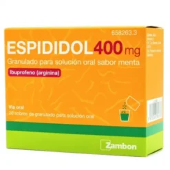 ESPIDIDOL 400 MG 20 SOBRES GRANULADO PARA SOLUCION ORAL (SABOR MENTA)