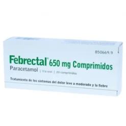 FEBRECTAL 650 MG 20 COMPRIMIDOS