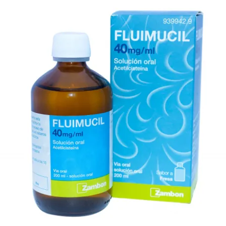 FLUIMUCIL 40 MG/ML SOLUCION ORAL 200 ML