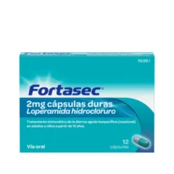 FORTASEC 2 MG 12 CAPSULAS