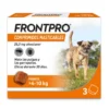 FRONTPRO 28 MG 3 COMPRIMIDOS MASTICABLES PARA PERROS 4-10 KG