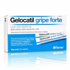 GELOCATIL GRIPE FORTE CON FENILEFRINA 10 SOBRES GRANULADO PARA SOLUCION ORAL