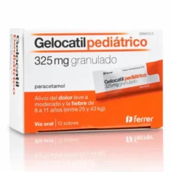 GELOCATIL 325 MG 12 SOBRES GRANULADO