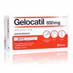 GELOCATIL 650 MG 12 SOBRES SOLUCION ORAL