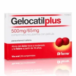 GELOCATIL PLUS 500-65 MG 20 COMPRIMIDOS RECUBIERTOS