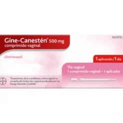 GINE CANESTEN 500 MG 1 COMPRIMIDO VAGINAL