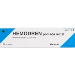 HEMODREN RECTAL 1% POMADA RECTAL 30 G
