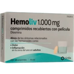 HEMOLIV 1000 MG 30 COMPRIMIDOS RECUBIERTOS