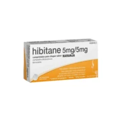 HIBITANE FORTE 20 COMPRIMIDOS PARA CHUPAR NARANJA