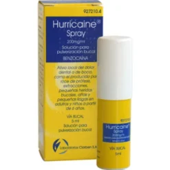 HURRICAINE 20% SOLUCION TOPICA PULVERIZADOR 5 ML