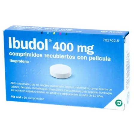 IBUDOL 400MG 20COMP