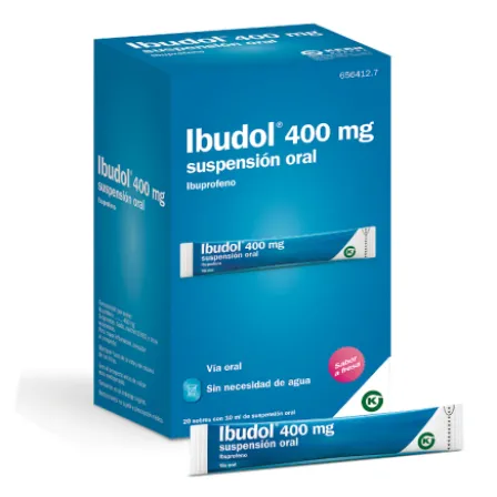 IBUDOL 400 MG 20 STICKS 10ML
