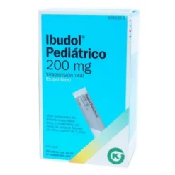 IBUDOL PEDIATRICO 200 MG 20 SOBRES SUSPENSION ORAL 10 ML