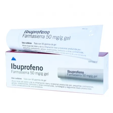 IBUPROFENO FARMASIERRA 50 MG/G GEL TOPICO 50 G