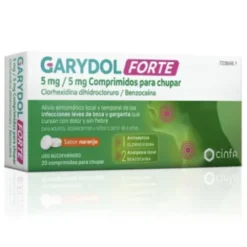 INTERDOL 5 MG/5 MG 20 COMPRIMIDOS PARA CHUPAR