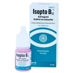ISOPTO B 12 0.05% COLIRIO 1 FRASCO SOLUCION 5 ML