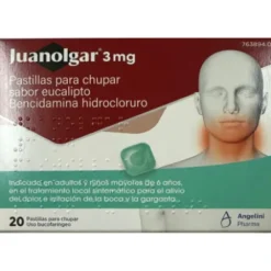 JUANOLGAR 3 MG PASTILLAS SABOR EUCALIPTO