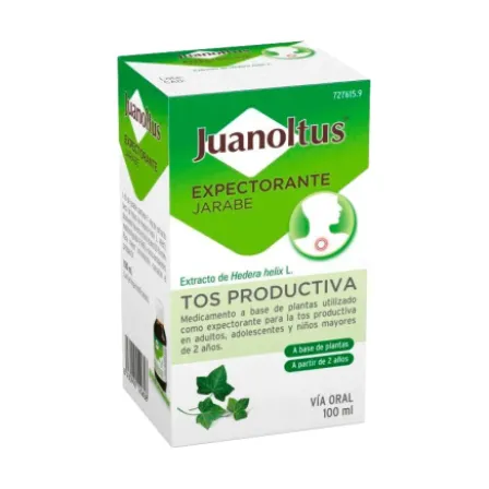 JUANOLTUS EXPECTORANTE 7 MG/ML JARABE 1 FRASCO 100 ML