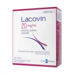 LACOVIN 20 MG/ML SOLUCION CUTANEA 2 FRASCOS 60 M