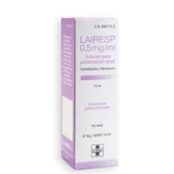 LAIRESP 0,5 MG/ML SOLUCION PARA PULVERIZACION NASAL 1 FRASCO 15 ML
