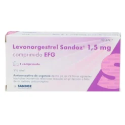 LEVONORGESTREL SANDOZ 1,5 MG 1 COMPRIMIDOS