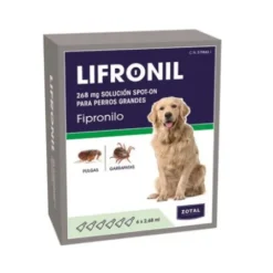 LIFRONIL 268 MG SOLUCION SPOT-ON PARA PERROS GRANDES 6 PIPETAS 2,68 ML