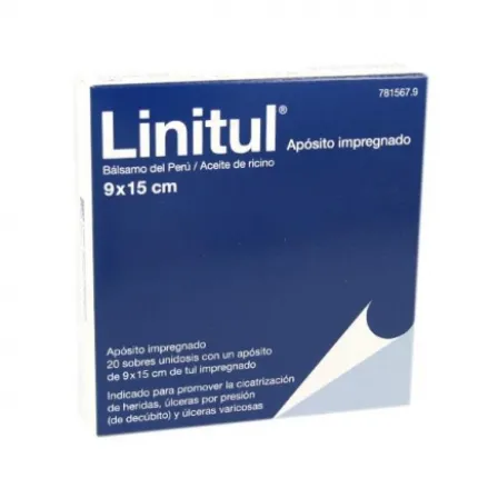LINITUL 20 APOSITOS MONODOSIS 9 X 15 CM