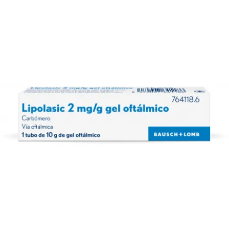 LIPOLAC 2 MG GEL OFTALMICO 10 G