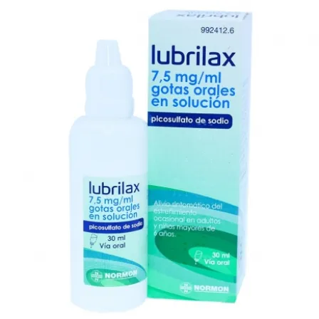 LUBRILAX 7.5 MG/ML GOTAS ORALES 30 ML