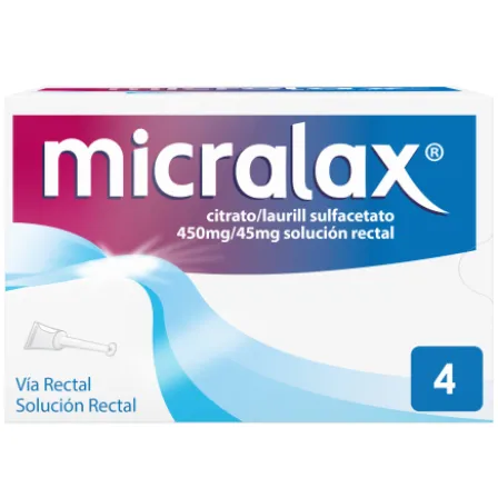 MICRALAX EMULSION RECTAL 4 MICROENEMAS 5 ML
