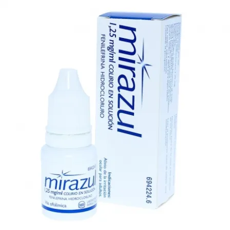 MIRAZUL 0.125% COLIRIO 1 FRASCO SOLUCION 10 ML