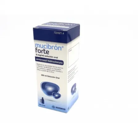 MUCIBRON FORTE 6 MG-ML SOLUCION ORAL 250 ML