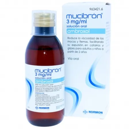 MUCIBRON 15 MG/5 ML SOLUCION ORAL 200 ML